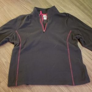 3/4 Zip 100% Polyester Sweatshirt
